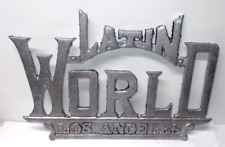 Cast aluminum latin for sale  Monrovia
