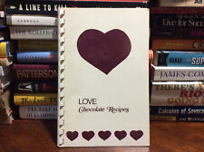 Vintage Love Chocolate Recipes by Kirstin Elliott (Ring/Wire Bound) for sale  Shipping to South Africa