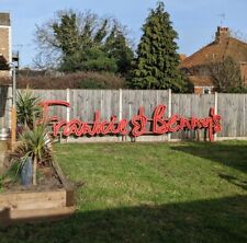 Frankie benny sign for sale  NORWICH