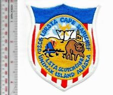 Parche de la estación de la Guardia Costera de los Estados Unidos USCG Qualsta Cape Sarichef isla Unimak Alaska segunda mano  Embacar hacia Argentina