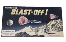 Blast-Off! Vintage Waddington's 1969 Space  Board Game Complete Good Condition for sale  Shipping to South Africa