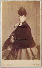Cdv lady fur for sale  CHESTERFIELD