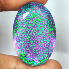 96.00 Ct Beautiful Monarch Fire Opal Doublet Oval Cut Loose Gemstone for sale  Shipping to South Africa