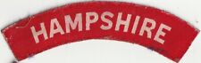 Hampshire regiment printed for sale  UK