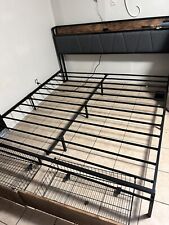 black queen king bed frame for sale  Jessup