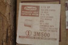 Dayton 3M500 Electric Motor 1/15HP 1625RPM 115V, used for sale  Shipping to South Africa