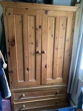 Large pine wardrobe for sale  FARINGDON