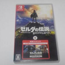 The Legend of Zelda Breath of the Wild + Expansion Pass Nintendo Switch Used for sale  Shipping to Ireland