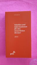 Tabellen informationen steuerl gebraucht kaufen  Bad Vilbel