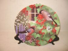 Finch bird plate for sale  WELLINGBOROUGH