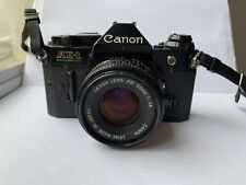 CANON AE-1 PROGRAM - Preta 📸 Câmera SLR Manual de Filme 35mm ✅ FUNCIONA comprar usado  Enviando para Brazil