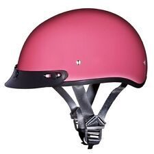 Daytona D1-D-S Biker Helmet D.O.T. Skull Cap Hi-Gloss Pink - Size Small for sale  Shipping to South Africa