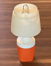 Lanterna de acampamento de emergência vintage 1975 RayOVac nº 100 laranja bateria luz de mesa, usado comprar usado  Enviando para Brazil