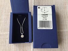 Genuine Swarovski Crystal Solitaire Button Pendant Necklace 1792056 for sale  Shipping to South Africa