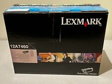 Cartucho de impressão Lexmark 12A7460 toner preto retorno T630 T632 T634 X630 comprar usado  Enviando para Brazil