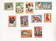 Briefmarke motiv katzen gebraucht kaufen  Edermünde