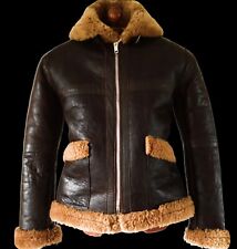 sheepskin bomber jacket for sale  THETFORD