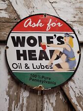 Vintage wolfs head for sale  Shavertown
