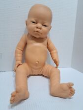 Newborn Berjusa Anatomically Correct Baby Girl Doll Blue Eyes 16" , used for sale  Shipping to South Africa