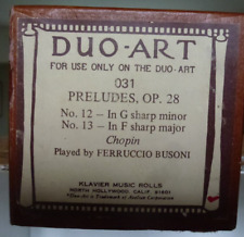 Duo art roll. for sale  USK