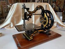 ANTIQUE MAXFIELD AGENORIA LOCKSTITCH SEWING MACHINE (Birmingham 1883), used for sale  Shipping to South Africa