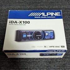 ALPINE iDA-X100 MP3/WMA/AAC USB Player Unidade Principal de Áudio Bluetooth JDM Muito Bom comprar usado  Enviando para Brazil