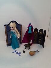 Boneca Frozen Elsa Disney Store com acessórios de roupas guarda-roupa armário conjunto de jogos, usado comprar usado  Enviando para Brazil