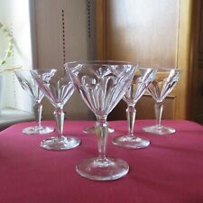 Crystal wine glasses d'occasion  Expédié en Belgium