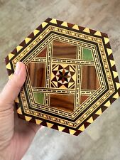 Wooden inlay marquetry for sale  LISKEARD