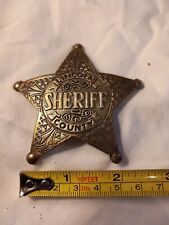sheriff badge for sale  DENNY