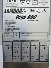 Fuente de alimentación modular Lambda Vega 650 V605MKC 5V@20A 18V@4.5A 12V@6A 28V@10A 28VVVA 28VVVV segunda mano  Embacar hacia Argentina