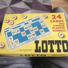 Vintage lotto game for sale  NOTTINGHAM