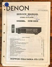Denon dcm 555 for sale  Portland
