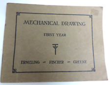 Desenho mecânico primeiro ano por Ermeling, Fischer, Greene - 1924 comprar usado  Enviando para Brazil