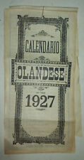 Antico calendario olandese usato  Foggia