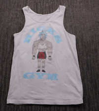 Used, Rick & Morty Men Shirt XS White Tank Gym Novelty Cartoon TV Modern Graphic Funny for sale  Shipping to South Africa