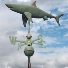 Large verdigris shark for sale  HOCKLEY