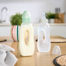 Baby Feeding Bottle 250ml Juice Milk Bottle 2 Pack Tiny To Tots Easy Grip 6M+, used for sale  Shipping to South Africa