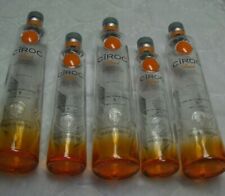 5 garrafas vazias de licor de vidro para vodca francesa pêssego Ciroc/três 375 ml/duas 200 ml comprar usado  Enviando para Brazil