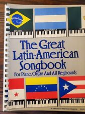 El gran cancionero latinoamericano para todos los teclados encuadernado en espiral 1985 música Ekay segunda mano  Embacar hacia Argentina