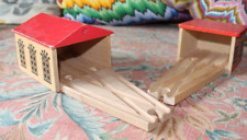 Wooden railway double for sale  BRACKLEY