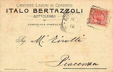 Cartolina regno 1918 usato  Piacenza