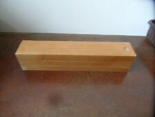 Old Rare 3 Tier School Wooden Pencil Box/Case by Crown Products Fulham SW 6, used for sale  Shipping to South Africa