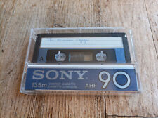 1x SONY AHF 90 VINTAGE BLANK AUDIO CASSETTE BLANK TAPE USED 1978 for sale  Shipping to South Africa