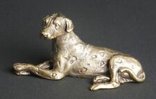 Dalmatian Dog Ornament Vintage Retro Disney 101 Figurine  Gold Lustre Antique US d'occasion  Expédié en Belgium