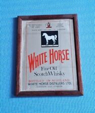 Werbeschild white horse gebraucht kaufen  Rodewisch