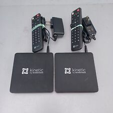 Used, Lot of 2 Kinetic Windstream RSTV-A4K-16 Streaming Boxes - Tested for sale  Shipping to South Africa