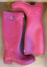 Red hunter wellies for sale  PENRYN