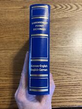 Diccionario de bolsillo de Langenscheidt alemán-inglés e inglés-alemán (1970 HC) de colección segunda mano  Embacar hacia Argentina