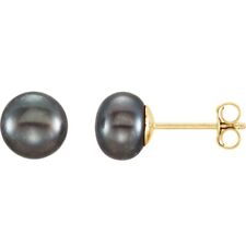 pearl earrings 14k for sale  New York